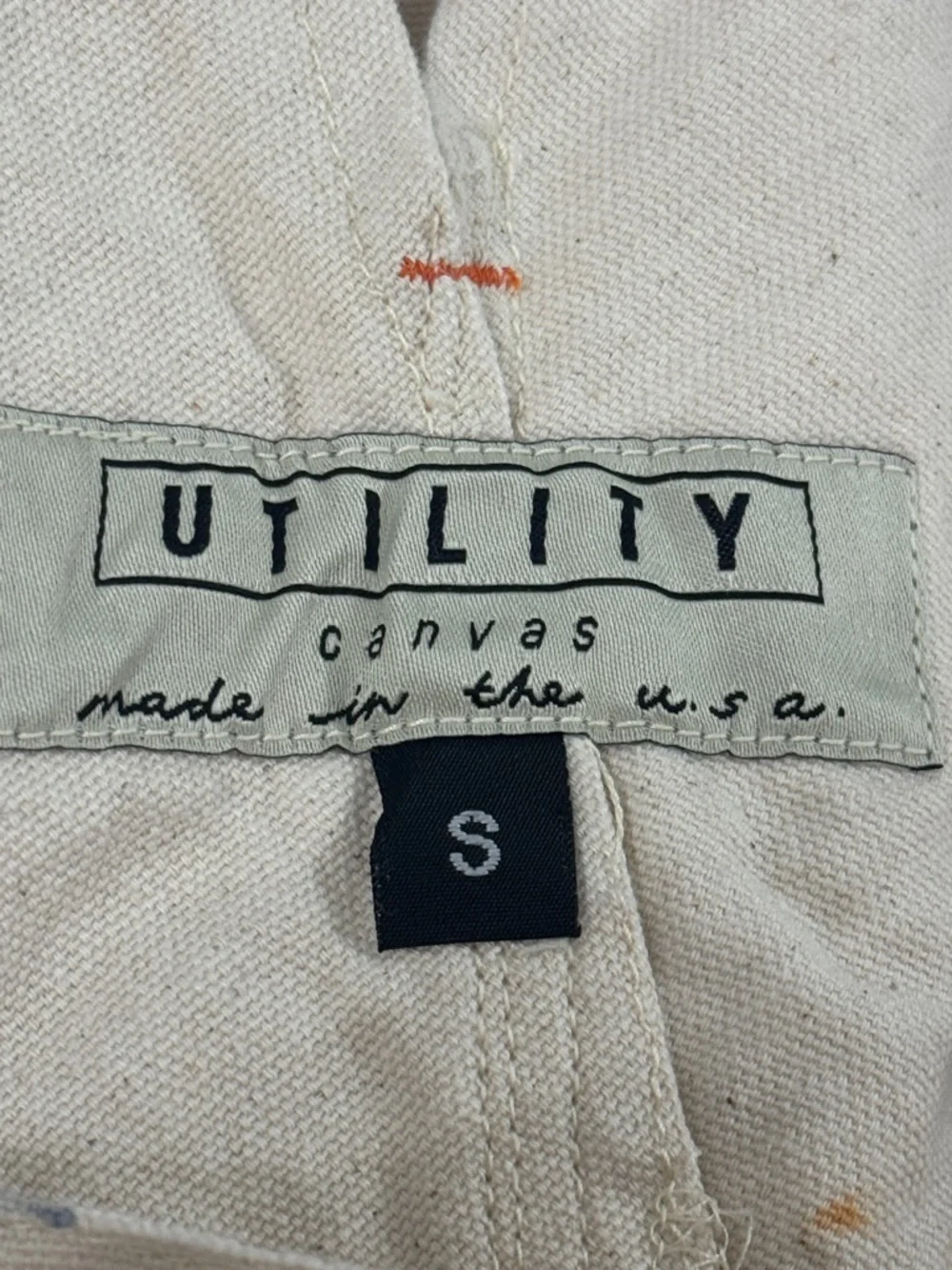 Anthropologie Flower Power Cotton Canvas Overalls - Picture 8 of 9